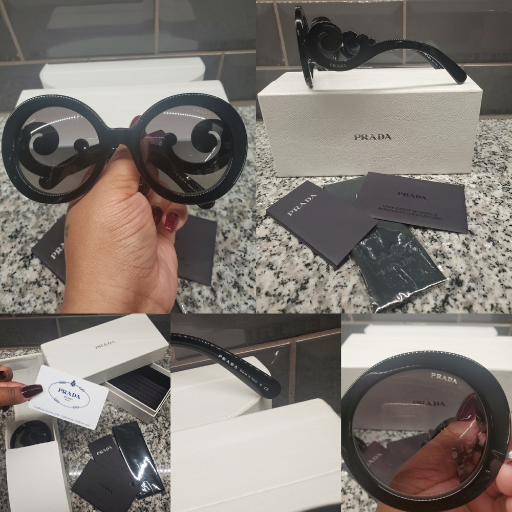 (SOLD)  Prada Baroque Sunglasses(Authentic & New) - Picture 2 of 10